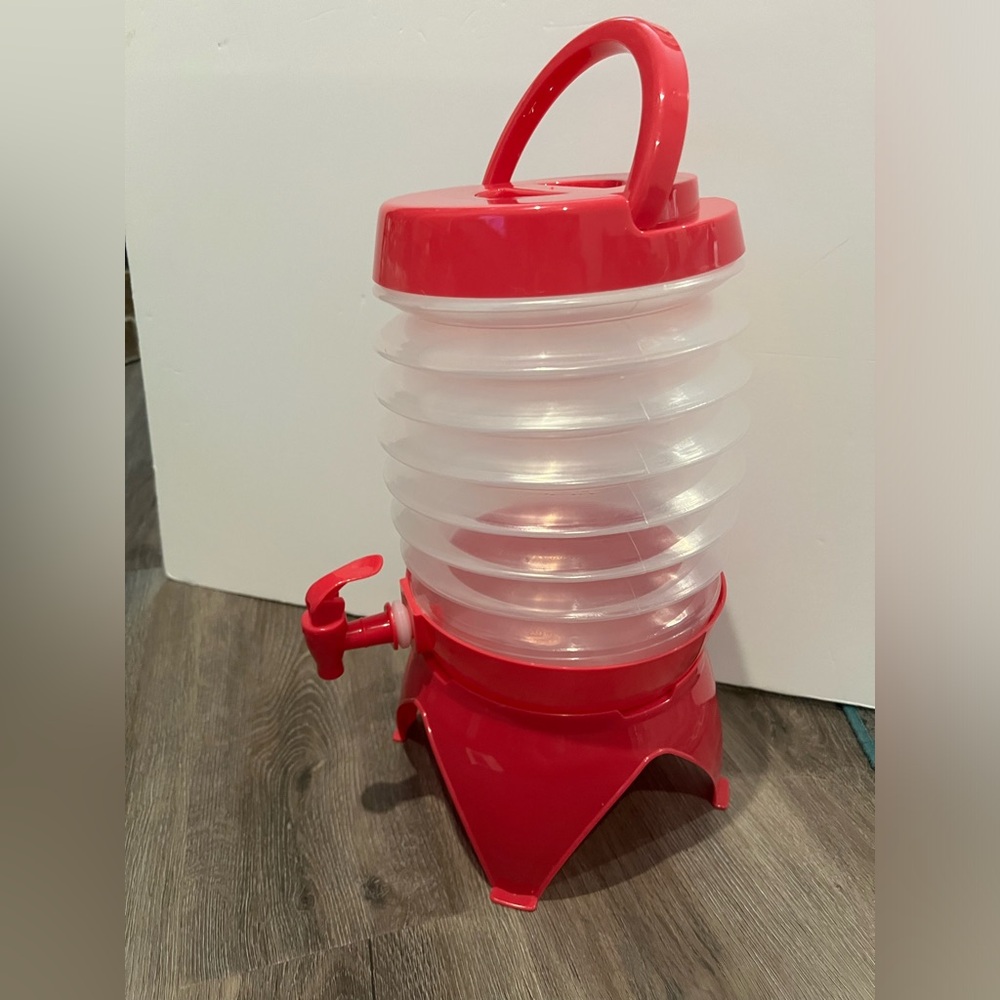 Space Saving Collapsible Drink Dispenser- NIB - Picture 2 of 6